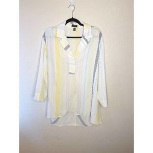 Jones New York Womens Button down Shirt